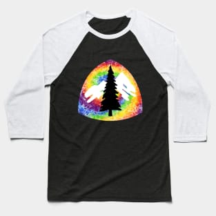Pacific Crest Trail tie dye hangtag Baseball T-Shirt